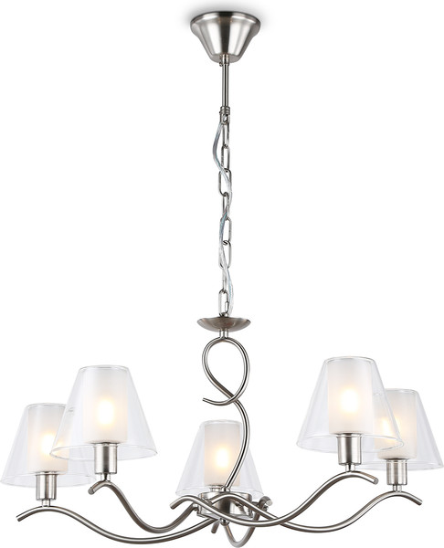 Изображение товара Люстра Ambrella LH57081/5 SN/FR (никель/белый матовый)