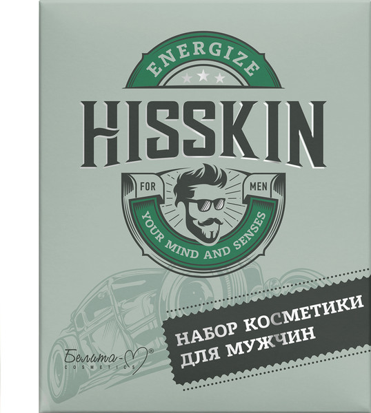 Изображение товара Набор косметики для тела и волос Белита-М Hisskin мужской