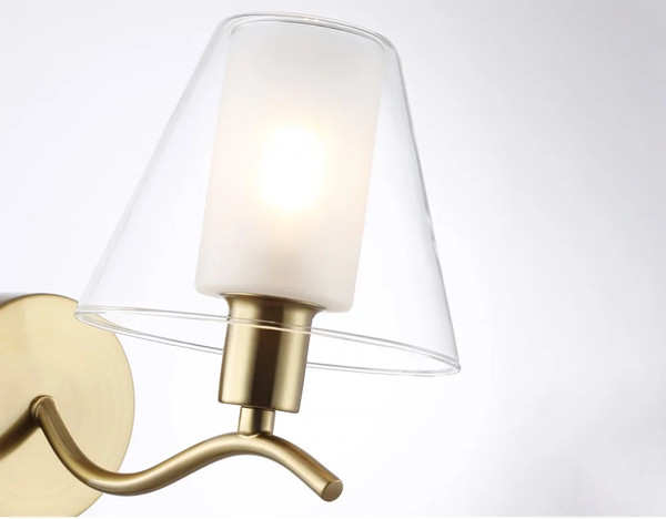 Изображение товара Бра Ambrella LH57095 BS/FR (латунь/белый матовый)