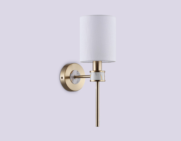 Изображение товара Бра Ambrella LH72375 DBS/WH (темная латунь/белый)