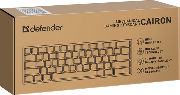 Изображение товара Клавиатура Defender Cairon GK-081 RU / 45081