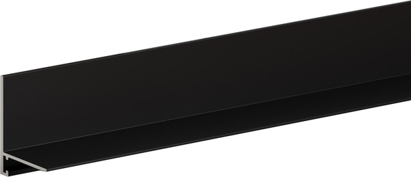 Изображение товара Микроплинтус Profiling L щелевой 2.7м (пружины 7шт, черный матовый)