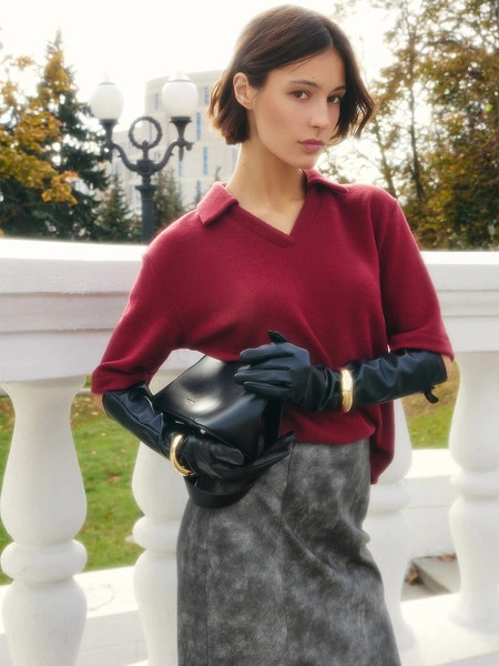 Изображение товара Джемпер Mark Formelle 112980 (р.164/170-96-102, вишня)