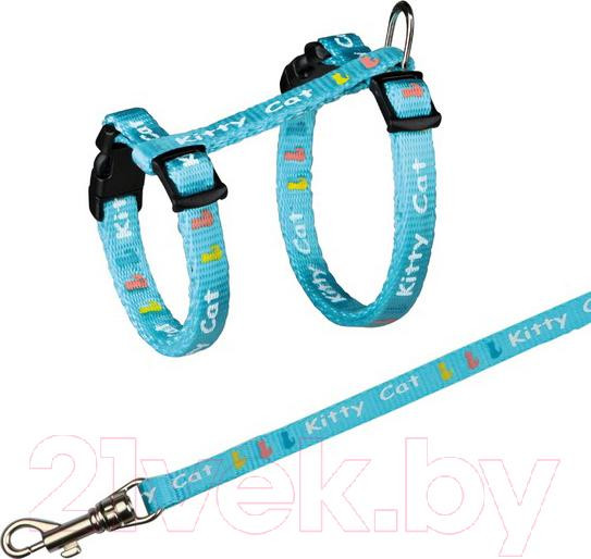 Изображение товара Шлея с поводком Trixie 4181 (разные цвета)