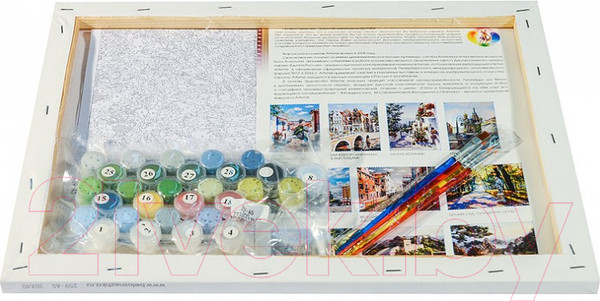 Изображение товара Картина по номерам БЕЛОСНЕЖКА Река Катунь / 259-AS