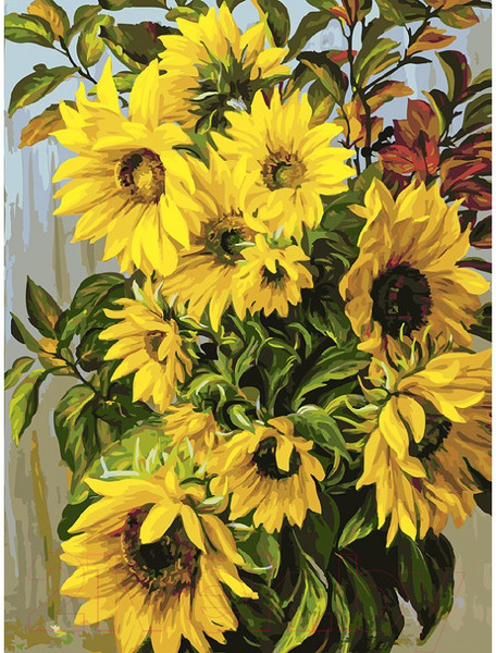 Изображение товара Картина по номерам БЕЛОСНЕЖКА Отражения солнца / 264-AS