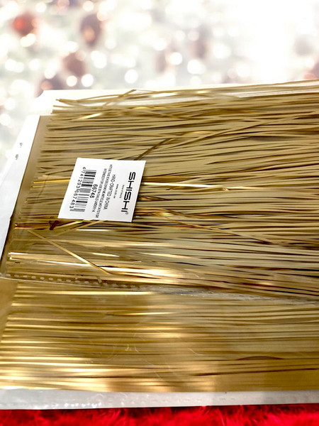 Изображение товара Дождик новогодний Shishi 66748 (6л, розовое золото)