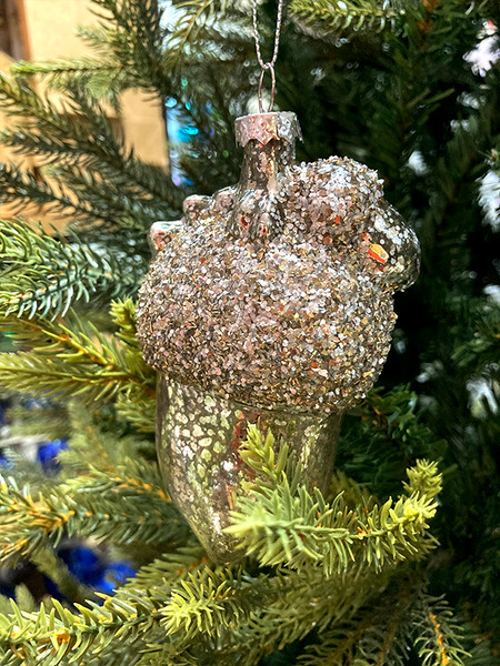 Изображение товара Елочная игрушка Shishi Желудь / 65698 (11см)