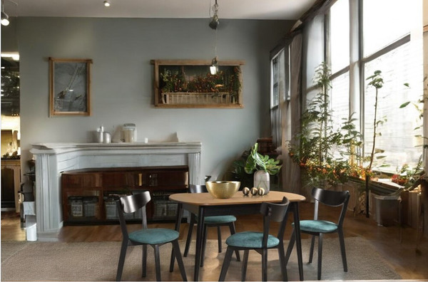 Изображение товара Обеденный стол Мебель-Класс Эней (черный/Р-43)