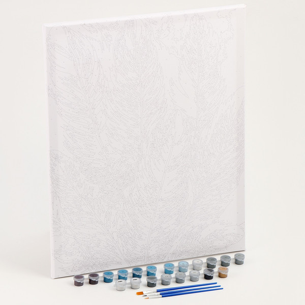 Изображение товара Картина по номерам Школа талантов Перья / 9883135