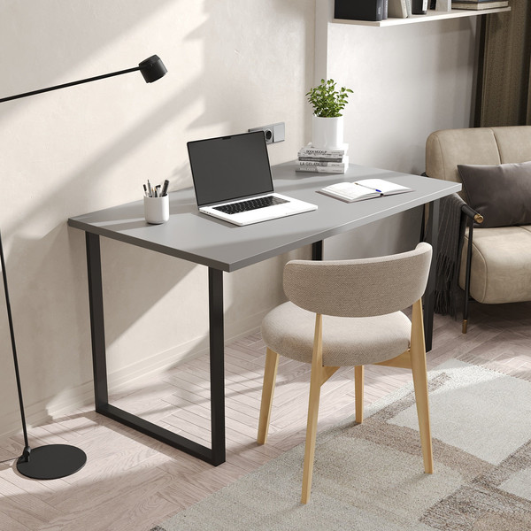 Изображение товара Письменный стол Soma Bliss 120x66 (серый/черный)