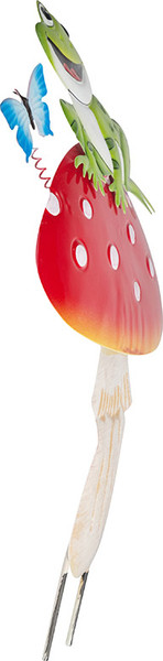 Изображение товара Украшение для сада Park Лягушка на мухоморе / 108901