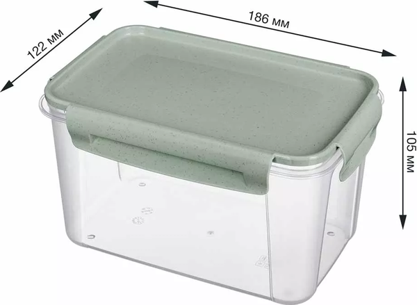 Изображение товара Контейнер Phibo Lock&Ok 433155336 (зеленый флэк)