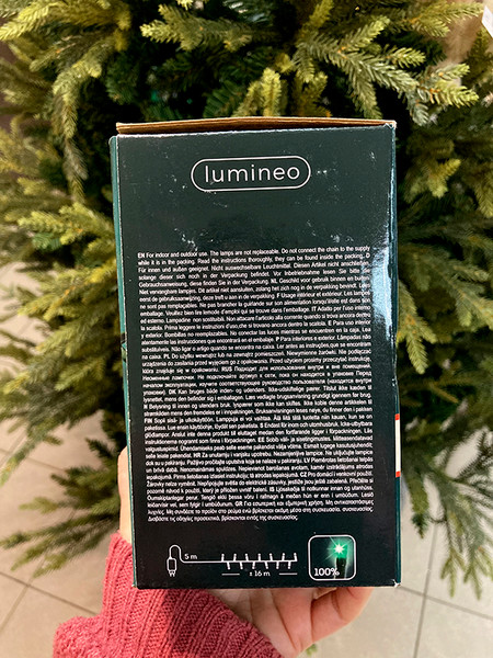 Изображение товара Светодиодная гирлянда Kaemingk Lumineo Snake / 495366 (16м, разноцветная)