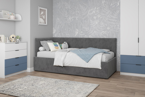 Изображение товара Кровать-тахта ДСВ Бенто 90x200 (маус)