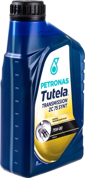 Изображение товара Трансмиссионное масло Petronas Syntium Tutela ZC 75 Synth GL-5 / 76044E18EU (1л)
