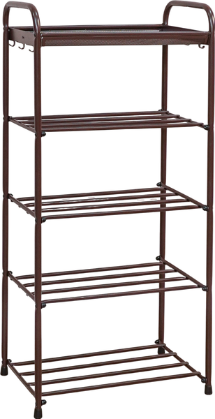 Изображение товара Полка для обуви ЗМИ Альфа 15 / ПДОА15 (коричневый)