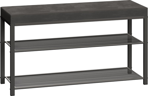 Изображение товара Банкетка ЗМИ Торонто 33С / БТ33СГС (серый/графит)