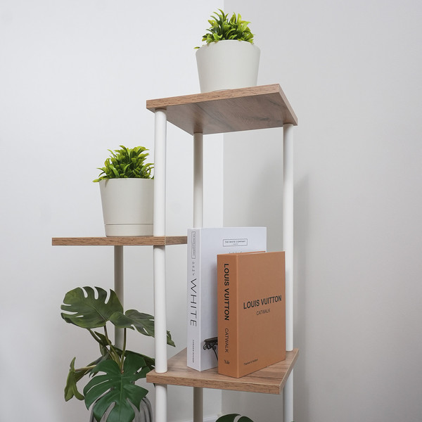 Изображение товара Стойка для цветов ЗМИ Шафран 15Л ПДЦШ15Л (белый)