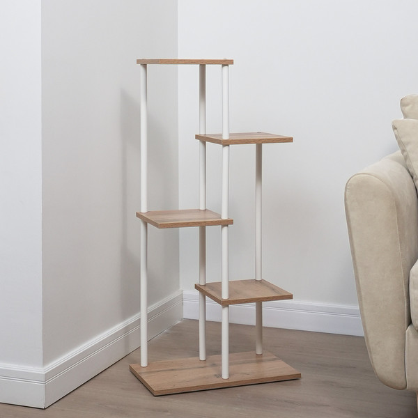 Изображение товара Стойка для цветов ЗМИ Шафран 15Л ПДЦШ15Л (белый)