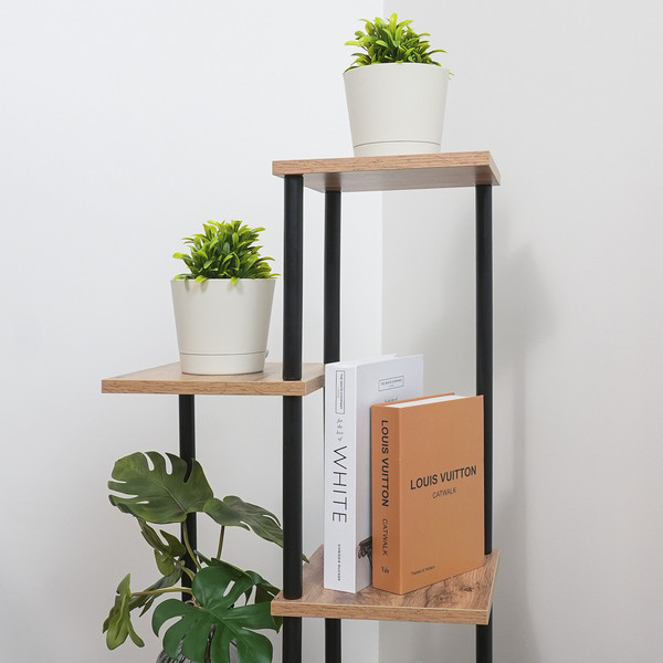 Изображение товара Стойка для цветов ЗМИ Шафран 15Л ПДЦШ15Л (черный)