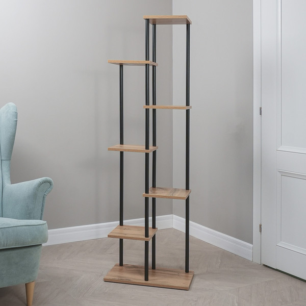 Изображение товара Стойка для цветов ЗМИ Шафран 17Л ПДЦШ17Л (черный)