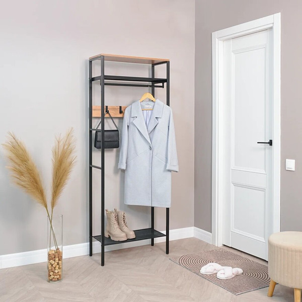 Изображение товара Стойка для одежды ЗМИ Торонто 23Л / ВГТ23Л (черный)