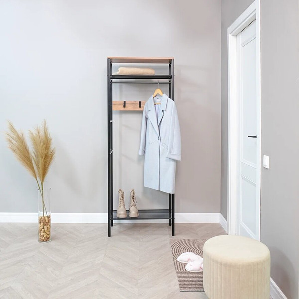 Изображение товара Стойка для одежды ЗМИ Торонто 23Л / ВГТ23Л (черный)