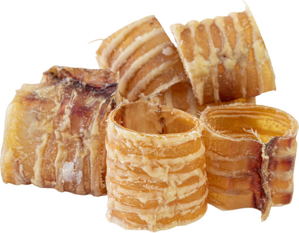 Изображение товара Лакомство для собак Кусьняшка Трахея говяжья сушеная 5-6см (1кг)