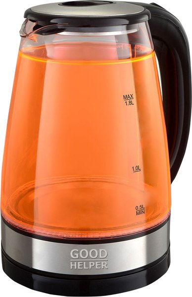 Изображение товара Электрочайник Goodhelper KPG-1810 (оранжевый)