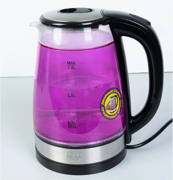 Изображение товара Электрочайник Goodhelper KPG-1810 (розовый)