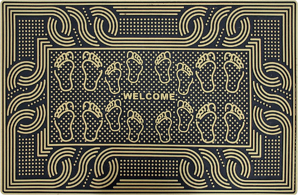 Изображение товара Коврик грязезащитный Akuteks Tekstil Pvc Mat 45x70-STEP-GOLD-PVCMat