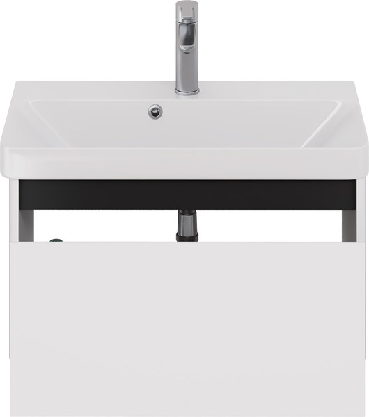 Изображение товара Тумба под умывальник Dreja Luxury 70см Подвесная 1 ящик / 99.2010 (белый матовый)