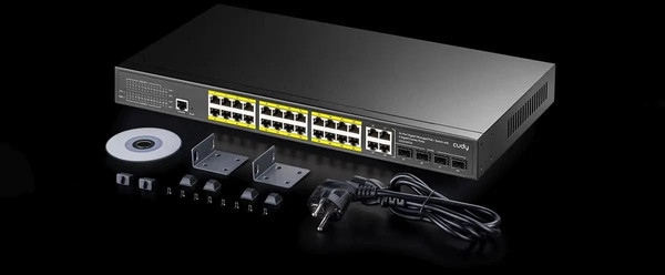 Изображение товара Коммутатор Cudy GS2028PS4-300W