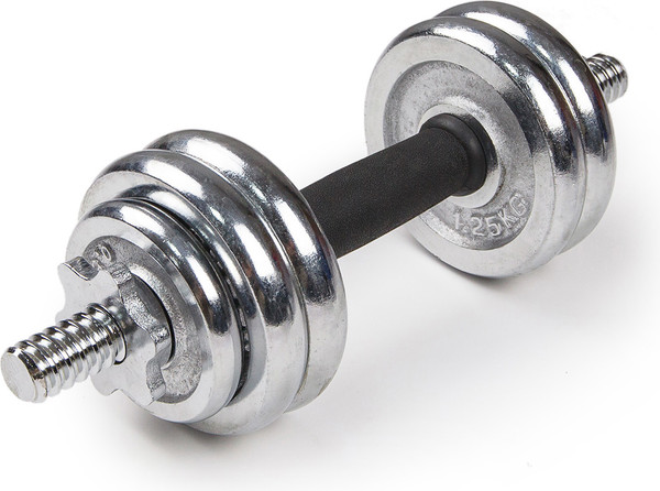 Изображение товара Набор гантелей разборных Atlas Sport С соединительным грифом 15кг (в чемодане)