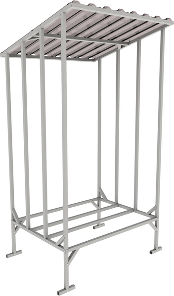 Изображение товара Дровница уличная ИМпласт Скатная / 15245