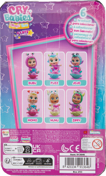 Изображение товара Пупс с аксессуарами Cry Babies Волшебные слезки. Прыгающий монстрик Бубу / 43290