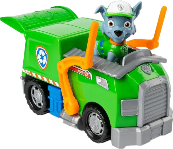 Изображение товара Погрузчик игрушечный PAW Patrol Машинка с фигуркой Рокки / 43677