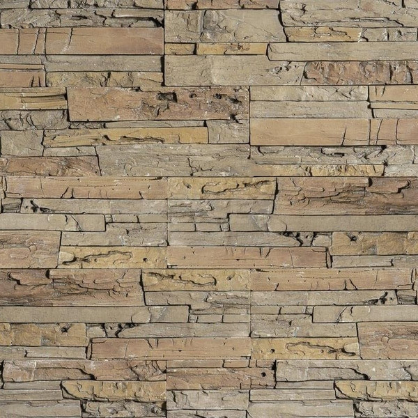 Изображение товара Декоративный камень гипсовый Stone Mill Сланец Стоунвуд ПГД-1-Л 2702 (бежевый)