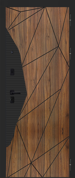 Изображение товара Входная дверь МеталЮр Velluto Bianco / M105 (96х205, правая)