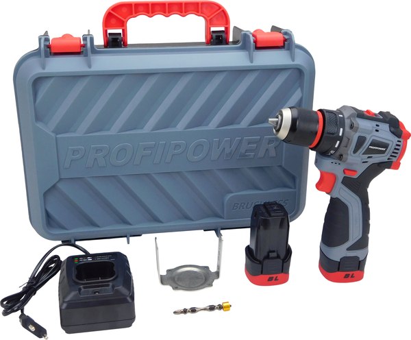 Изображение товара Аккумуляторная дрель-шуруповерт Profipower BL-161 / E0210