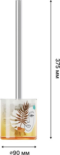 Изображение товара Набор аксессуаров для ванной и туалета FORA Fantasy (4 предмета)