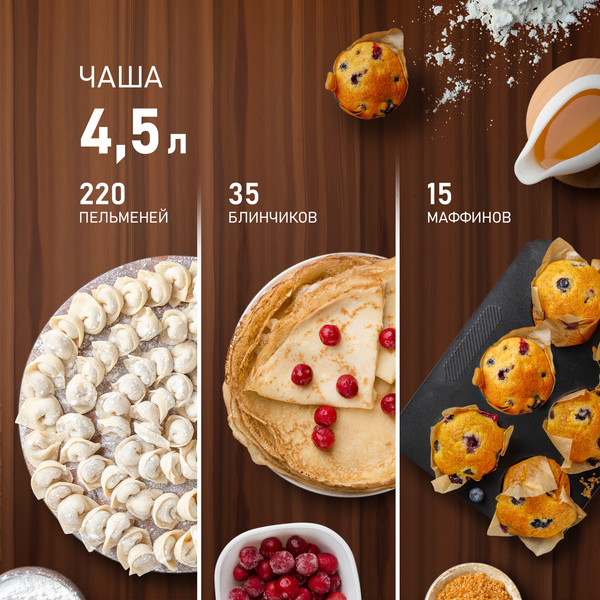 Изображение товара Миксер стационарный Weissgauff WSM 130 PMB Prime Chef