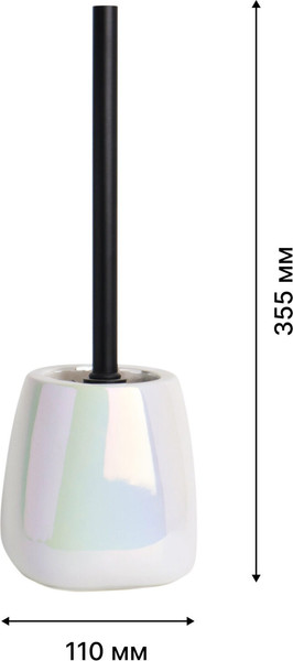 Изображение товара Набор аксессуаров для ванной и туалета FORA Pearl (4 предмета)