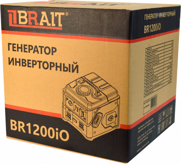 Изображение товара Инверторный генератор Brait BR1200iO