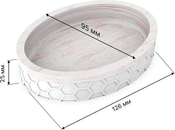 Изображение товара Набор аксессуаров для ванной и туалета FORA Soft (4 предмета)