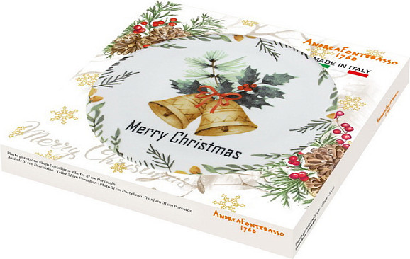 Изображение товара Блюдо Andrea Fontebasso Christmas Cinzia. Bells / CI0PN319074