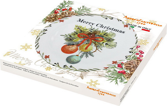 Изображение товара Блюдо Andrea Fontebasso Christmas Cinzia. Jingle / CI0PN319073