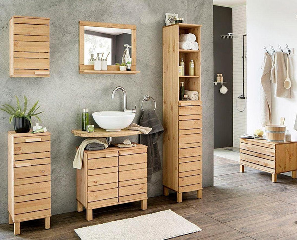 Изображение товара Тумба под умывальник Dipriz Джосси Д.7155-15.02 (бейц/масло Отто 1)