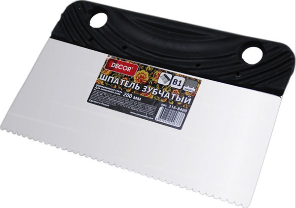 Изображение товара Шпатель Decor 200x80x0.5мм / 316-8400